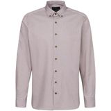 bugatti Vrijetijdshemd voor heren, 1:1 mouw, bruin, M