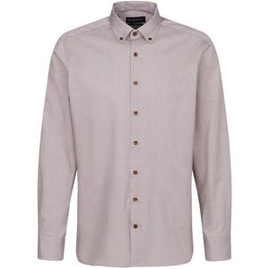 bugatti - Vrijetijdshemd - Bruin - 1:1 Mouw