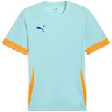 Puma - Individual - T-shirt - Blauw - Korte Mouwen