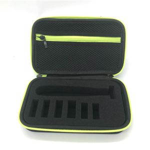 Hard Cover Carry Case - Reisetui - Luxe reisetui - Zwart - Geschikt Voor Philips Oneblade