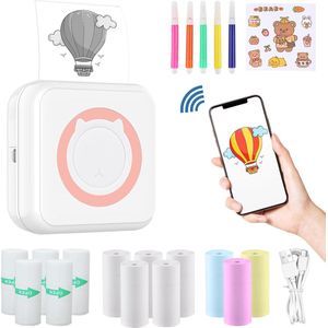 Solacis Sticker printer - Sticker maker - Mini printer - Sticker machine - Stickerprinter - Must have!