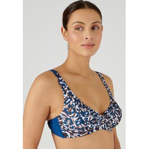 Damart - Bikinitop - Dames - Blauw - 46