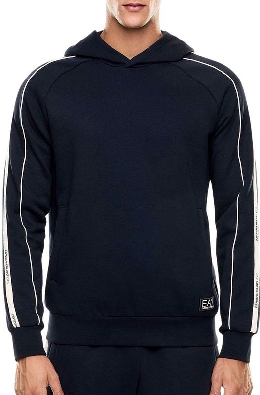Emporio Armani - EA7 - Hoodie - Zwart - Heren
