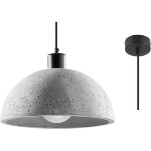 Hanglamp Pablito - Hanglampen - Woonkamer Lamp - E27 - Grijs