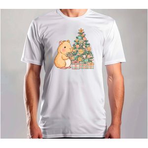 Ho Ho Capy - T Shirt - MerryChristmas - ChristmasVibes - Funny - Sarcasm - VrolijkKerstfeest - Kerstmis - Grappig - Sarcasme - Capybara - Capy