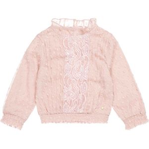 Koko Noko-Girls Blouse ls-Dusty Pink