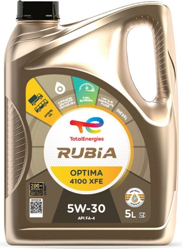 Total Rubia Optima 4100 XFE 5W30 TIR - 5L