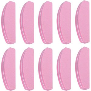 Mini-nagelvijlen set - 10 stuks, korrelgrootte 100/180, nagelschuurblokken, groothandel nagelbuffing, professionele nagelpolijstset, acryl- en natuurlijke nagels.