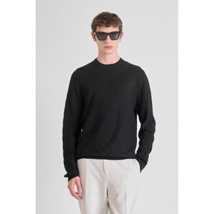 Antony Morato Trui Pullover Mmsw01533 Ya500088 9000 Black Mannen Maat - M