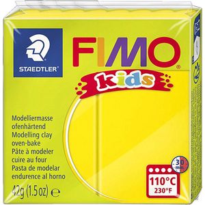 FIMO® Kids Boetseerklei, geel, 42 gr/ 1 doos