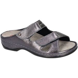 Berkemann -Dames - grijs donker - slippers & muiltjes - maat 38