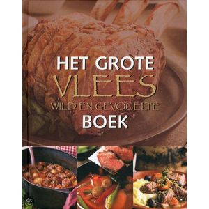 Icob overig Het grote vlees, wild en gevogelte boek