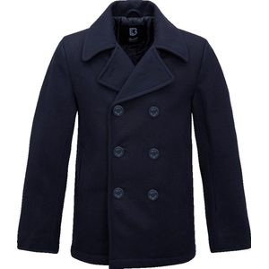 Brandit - Pea Coat - Uniformjas - Marineblauw