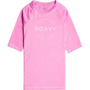 Roxy - UV Rashguard voor meisjes - Beach Classic - Korte mouw - UPF50 - Cyclamen - maat 140-152cm