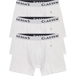 Claesen's® - 3-pack Boxer - White - 95% Katoen - 5% Lycra