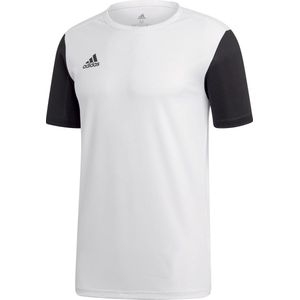 adidas Estro 19  Sportshirt - Maat L  - Mannen - wit/zwart