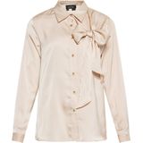 usha - BLACK LABEL - Blouse - Goud - Klassieke Blouse - Lange Mouw