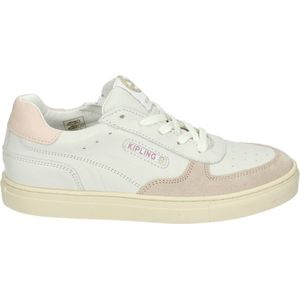 Kipling HADICE - MeisjesLage schoenenKindersneakers - Kleur: Wit/beige - Maat: 34