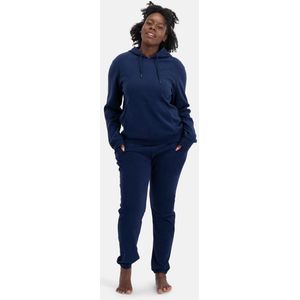 Bamboo Basics Loungebroek Jade - Navy Joggingbroek - Maat S - Zachte Bamboe Joggingbroek Dames Rechte Pijp - Joggingbroek Dames Volwassenen