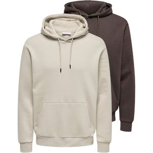 Only & Sons Heren hoddie 2 pack Ceres