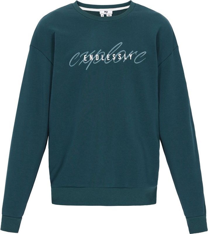MO - Sweatshirt - Mintgroen - Back To School