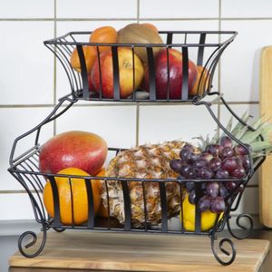 Luxe fruitschaal – Fruitmand – Fruitmandje – Fruit Opberger – Fruit Bowl – Fruit Basket – Luxe Fruit Etagere