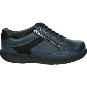 Strober - MALCOLM 96043H - Vrije tijdsschoenenHeren veterschoenHeren sneakersCasual - Kleur: Blauw - Maat: 46.5