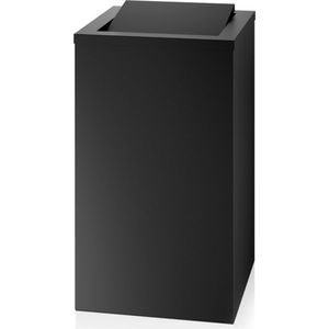 Decor Walther - DW 215 - Wasmand - Zwart - RVS, 50 L, Handgemaakt, Met Deksel