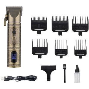 Little Balance 8902 - Pro Performance haartrimmer - tondeuse - LED display - 150 min draadloos gebruik - incl 6 opzetkammen