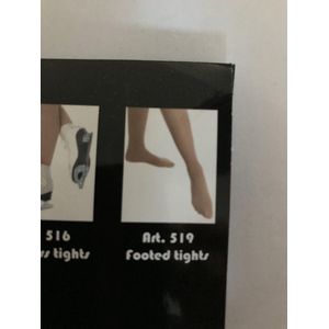 Primavera (rol-/schaats)panty Footed Caramello