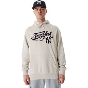 New Era - New York Yankees - Capuchon - Grijs - Materiaal - Retro Graphic