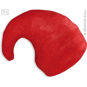 Widmann - Rode Kaboutermuts - Rood - Carnavalskleding - Verkleedkleding
