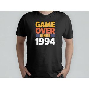 Game Over Sinds 1994 - T Shirt - RetroVibes - GoodVibesOnly - VintageVibes - RetroStyle - FeelGoodVibes - RetroSfeer - GoedeVibes - VintageStijl - RetroStijl