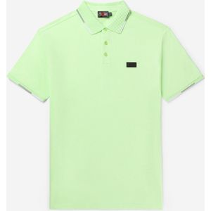 AB Lifestyle - Triple Coloured Polo | Pastel Green - Heren - Maat: S