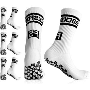 3 paar voetbal gripsokken voor heren en dames - antislip sportsokken voor voetbal, basketbal en hardlopen