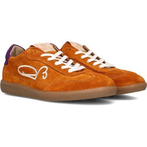 Fred De La Bretoniere Sneaker Pearl Sign Burnt Orange - Maat 36