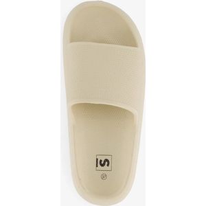 Dames badslippers beige - Maat 36