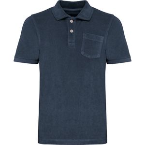 Native Spirit Ecologische badstof kinderpolo NS218 - Navy Blue - 10/12 years (10/12 ans)