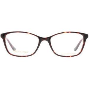 Sensaya - SYCF18 HD - Computerbril - anti-reflecterend, anti-kras - Rechthoekige vorm - Voor vrouwen - Goudkleurig frame - Montuur, lenzen & brillenkoker