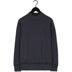 G-Star Raw Premium Core Mock Knit Truien & Vesten Heren - Sweater - Hoodie - Vest- Blauw - Maat XL