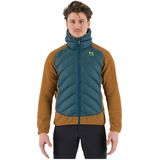 karpos marmarole retro jas man blauw bruin