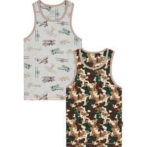 Claesen's Jungle Plane Jongens Onderhemd - Maat 140/146