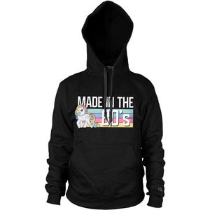My Little Pony Made In The 80S Big Tall Hoodie HSB-3-MLP1001-H54-8 Black-3XL