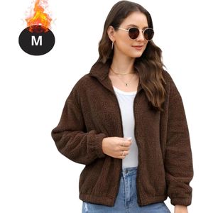 Bovista Winterjas - Dames Winterjas - Winter - Volwassen - Stijlvol - Lange Jas Dames - Mantel Vrouwen - Donkerbruin - S