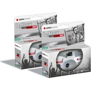 AGFA PHOTO LeBox Black&White - 27 Foto's - Grijs - 2 Stuks