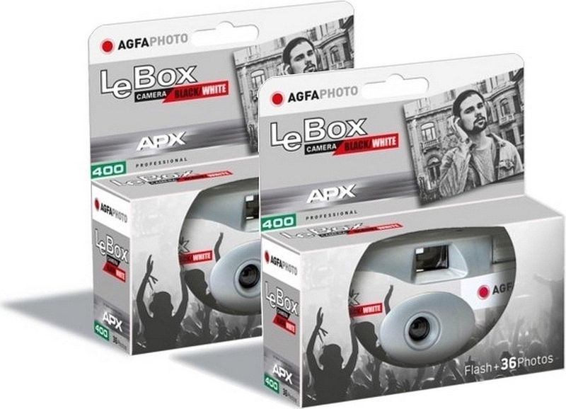AGFA PHOTO LeBox Black&White - 27 Foto's - Grijs - 2 Stuks