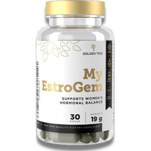 Golden Tree - My EstroGem - Supplement - 30 Capsules - Hormoonbalans - Oestrogeen