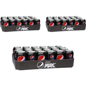 Pepsi cola - Max - blik - Triple Pack - 3x 24x33 cl - NL