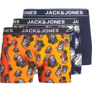 JACK&JONES - JACTRIPLE SKULL TRUNKS 3 PACK JNR - Jongens - Onderbroeken