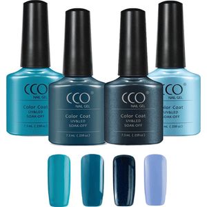 CCO Gellak Blue Collectie - Blauw - Dekkende kleur - 7.3ml - Vegan